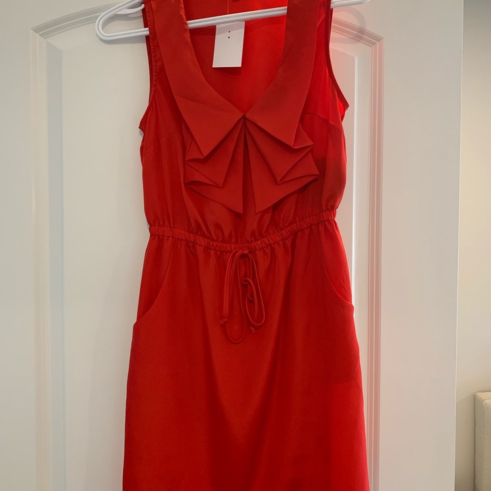Red dress